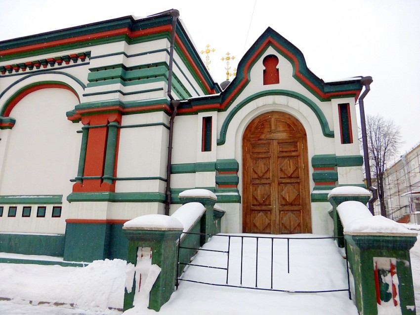 Богородице-Рождественский монастырь. Церковь Иоанна Златоуста, Мещанский (Центральный административный округ (ЦАО), г. Москва). архитектурные детали