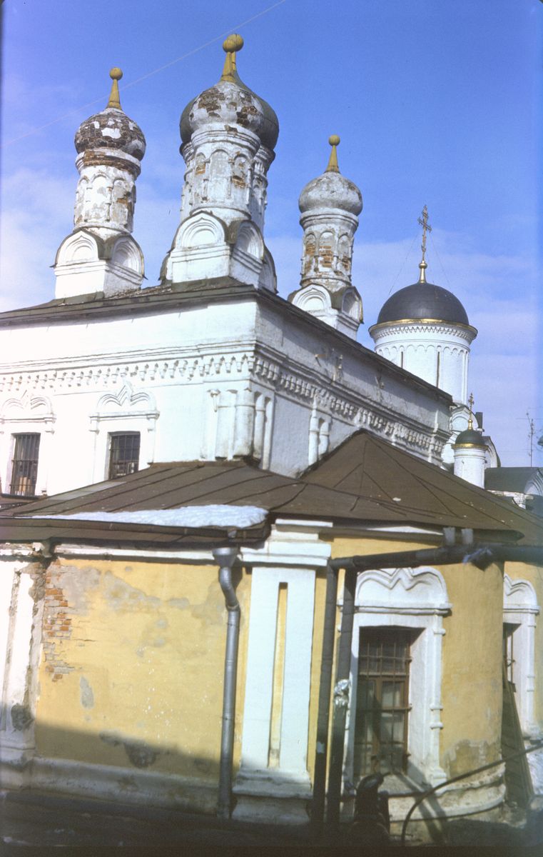 архитектурные детали. Богородице-Рождественский монастырь. Церковь Иоанна Златоуста, Мещанский (Центральный административный округ (ЦАО), г. Москва)