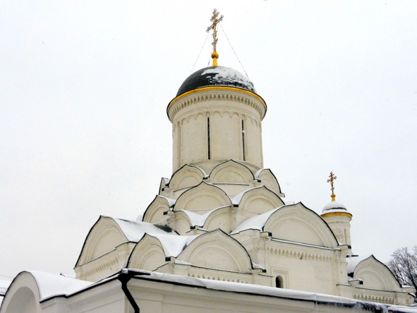 Мещанский. Богородице-Рождественский монастырь. Собор Рождества Пресвятой Богородицы. архитектурные детали