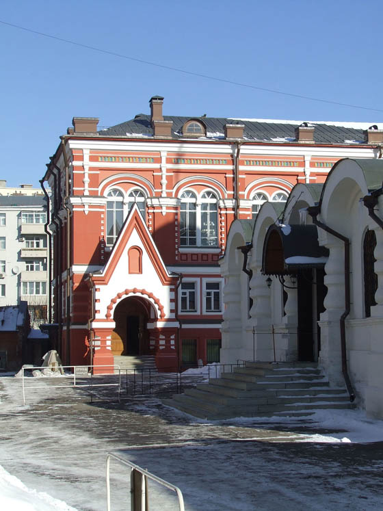 Мещанский. Богородице-Рождественский монастырь. Церковь Казанской иконы Божией Матери. архитектурные детали