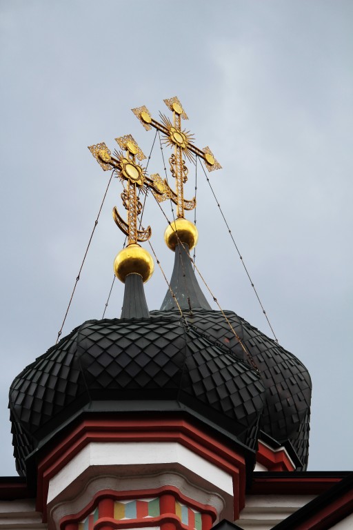 Мещанский. Богородице-Рождественский монастырь. Церковь Казанской иконы Божией Матери. архитектурные детали