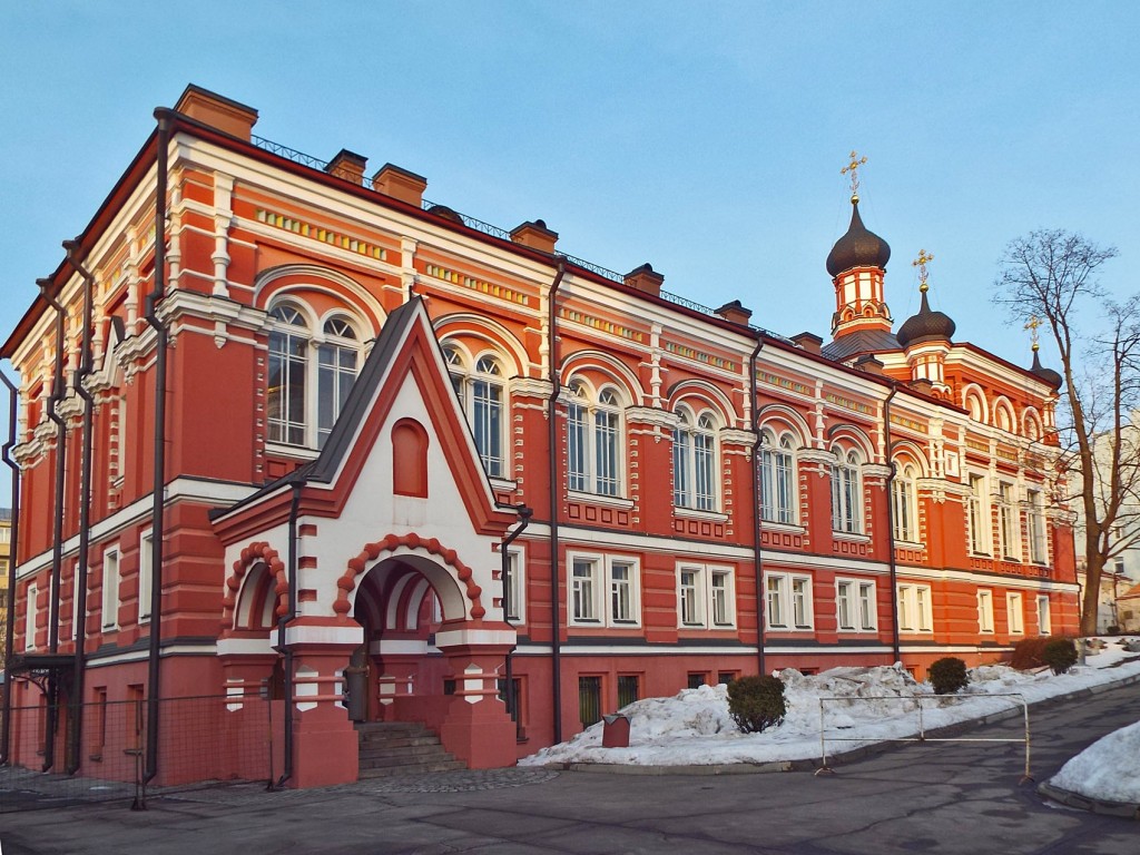 Богородице-Рождественский монастырь. Церковь Казанской иконы Божией Матери, Мещанский (Центральный административный округ (ЦАО), г. Москва). фасады