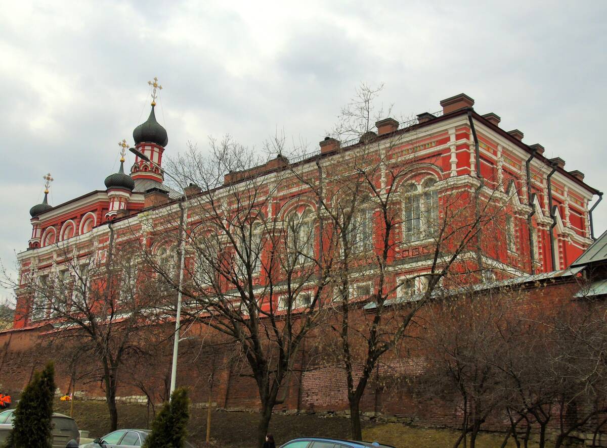 Богородице-Рождественский монастырь. Церковь Казанской иконы Божией Матери, Мещанский (Центральный административный округ (ЦАО), г. Москва). фасады