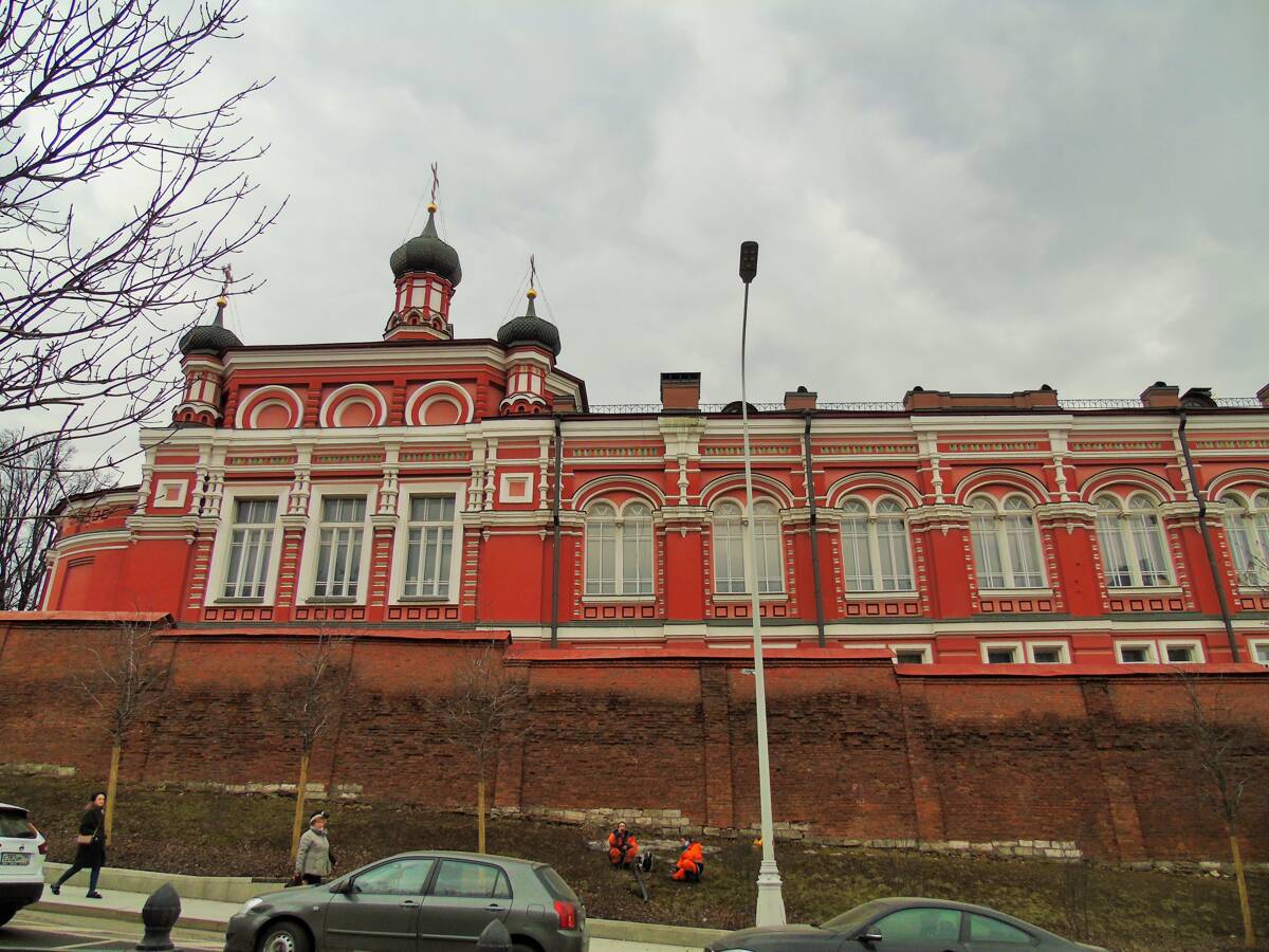 Богородице-Рождественский монастырь. Церковь Казанской иконы Божией Матери, Мещанский (Центральный административный округ (ЦАО), г. Москва). фасады