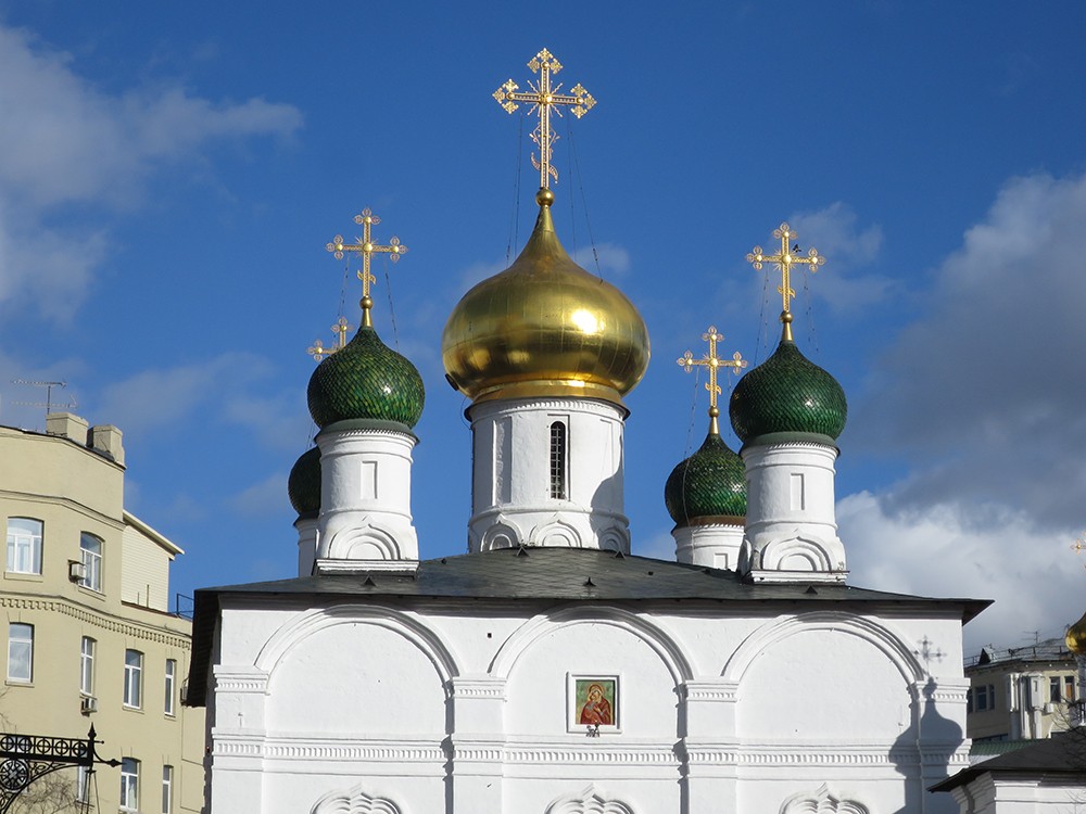 Мещанский. Сретенский монастырь. Собор Сретения Владимирской иконы Божией Матери. фасады