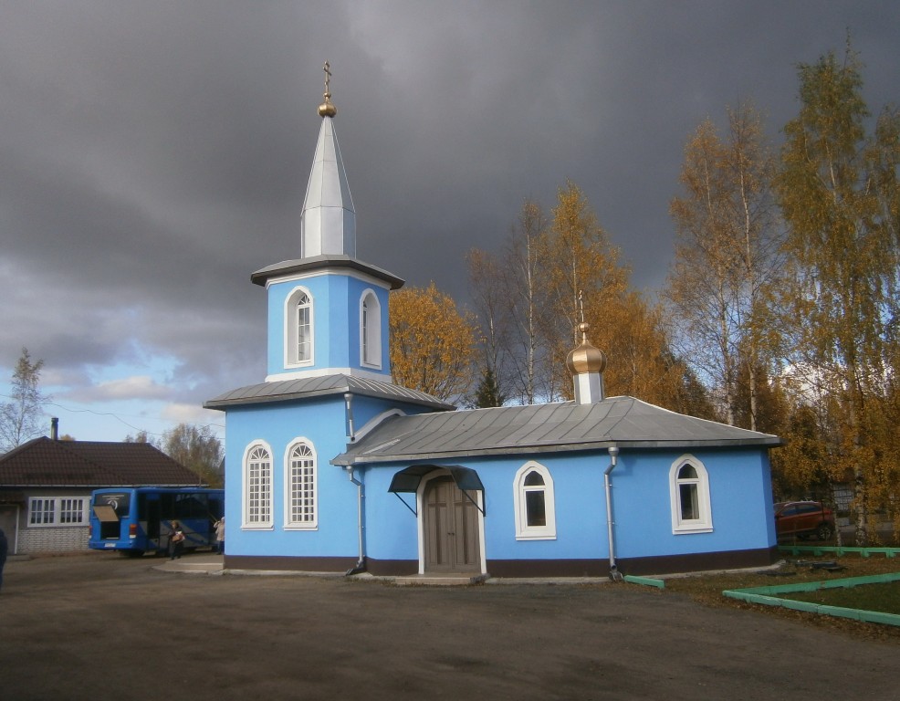 Ковалёво. Церковь Геннадия и Евфимия Новгородских. фасады, Вид с юга