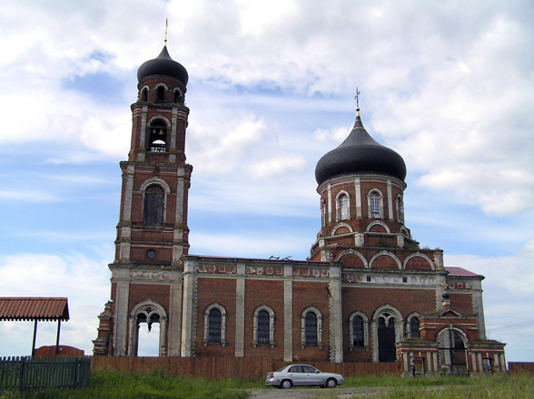 Церковь Воздвижения Креста Господня, Сокольниково (Домодедовский городской округ, Московская область). фасады