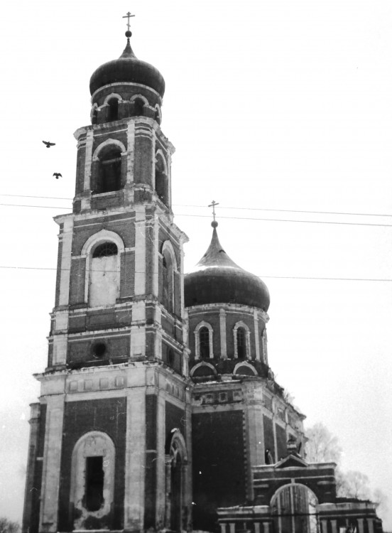 Церковь Воздвижения Креста Господня, Сокольниково (Домодедовский городской округ, Московская область). фасады