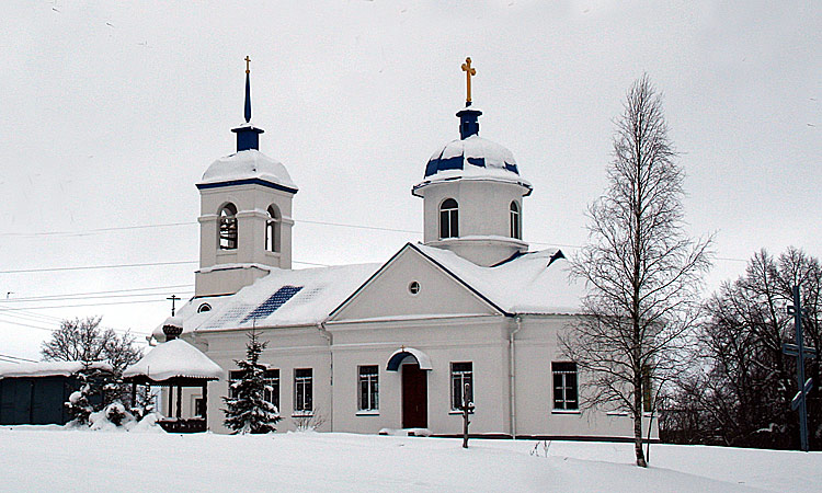 Церковь Михаила Архангела, Волхов, город (Волховский район, Ленинградская область). фасады, Вид с юга