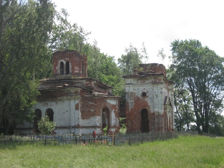 Мелехово. Церковь Покрова Пресвятой Богородицы. фасады