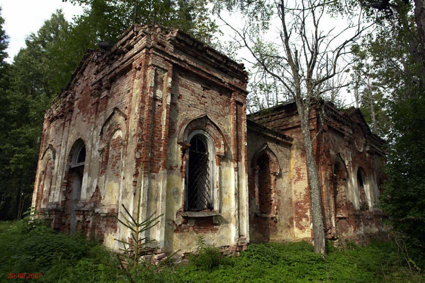 Церковь Тихвинской иконы Божией Матери, Новинка (Тихвинский район, Ленинградская область). фасады