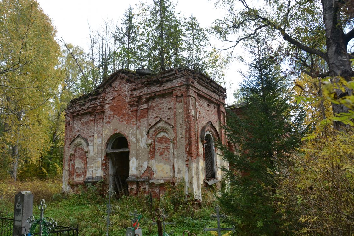 Церковь Тихвинской иконы Божией Матери, Новинка (Тихвинский район, Ленинградская область). фасады
