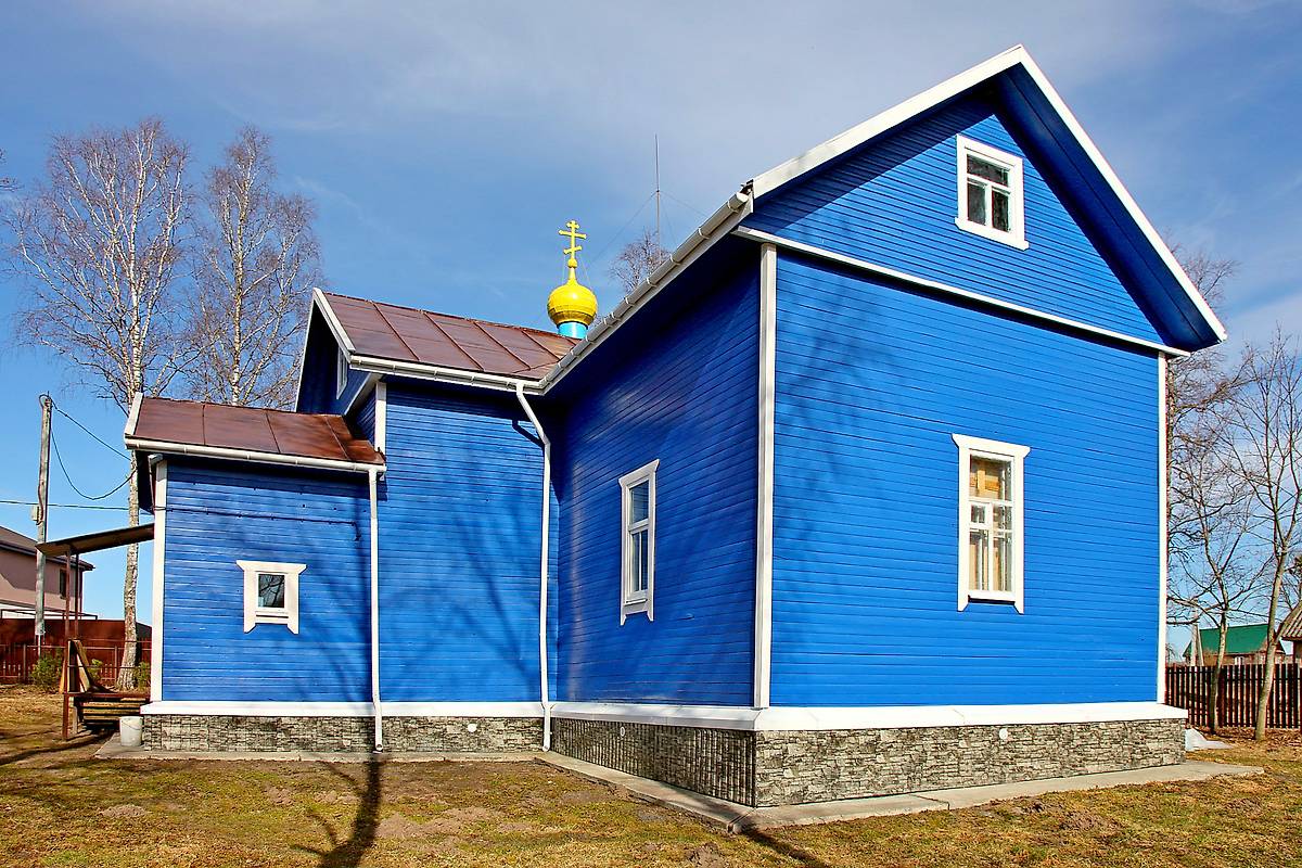 фасады. Церковь Казанской иконы Божией Матери, Гудалово (Чудово) (Чудовский район, Новгородская область)