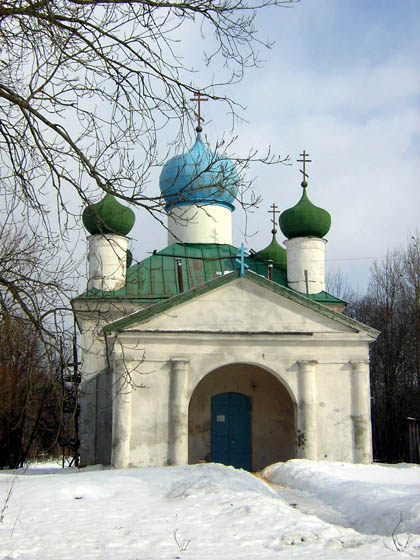 Горка. Церковь Покрова Пресвятой Богородицы. фасады