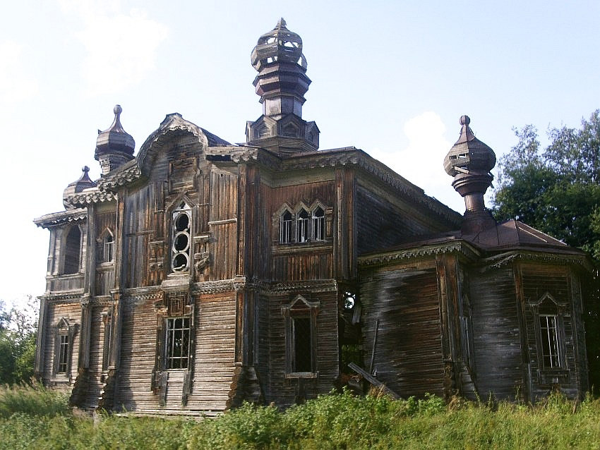 Церковь Елисея Пророка, Сидозеро (Яковлевское) (Подпорожский район, Ленинградская область). фасады, южный фасад