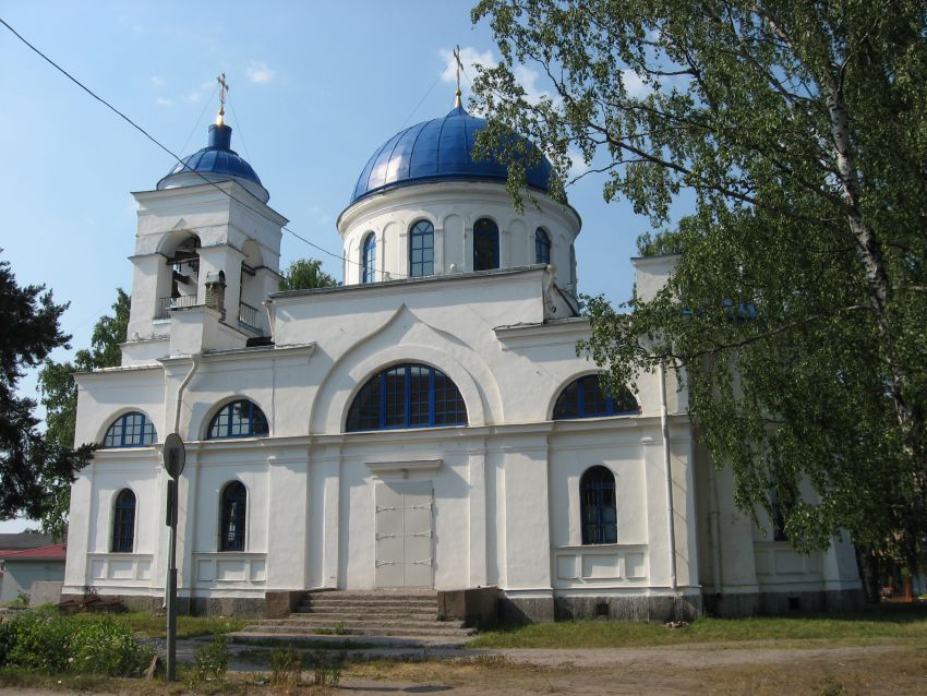 Приозерск. Кафедральный собор Рождества Пресвятой Богородицы. фасады, Южный фасад