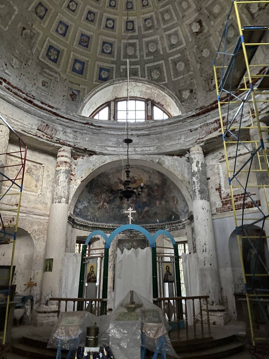 Церковь Казанской иконы Божией Матери, Арпачёво (Торжокский район и г. Торжок, Тверская область). интерьер и убранство