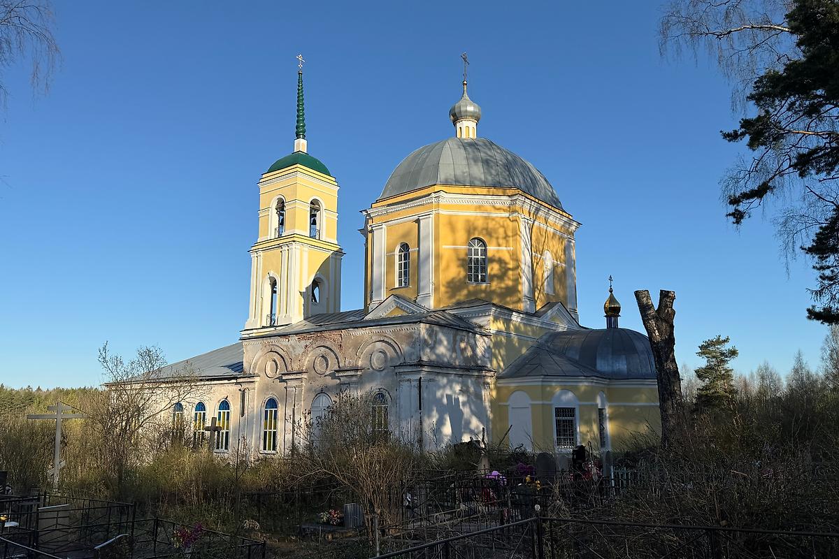 фасады. Церковь Преображения Господня, Спас (Торжокский район и г. Торжок, Тверская область)
