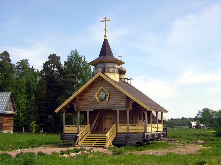 Церковь Николая Чудотворца (временная), Торфяное (Приозерский район, Ленинградская область). фасады