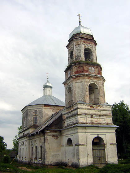 Церковь Казанской иконы Божией Матери, Рашкино (Торжокский район и г. Торжок, Тверская область). фасады