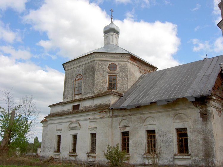 Церковь Казанской иконы Божией Матери, Рашкино (Торжокский район и г. Торжок, Тверская область). архитектурные детали