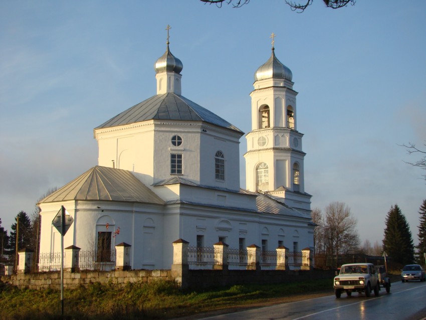Церковь Казанской иконы Божией Матери, Рашкино (Торжокский район и г. Торжок, Тверская область). фасады