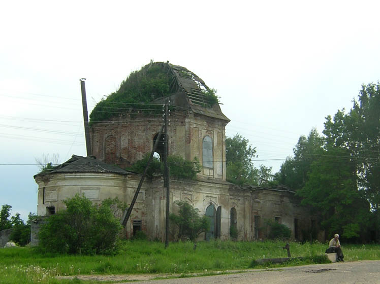 Церковь Благовещения Пресвятой Богородицы, Большой Борок (Кувшиновский район, Тверская область). фасады