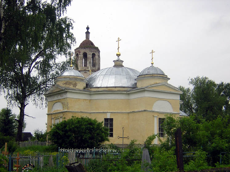 Церковь Рождества Пресвятой Богородицы, Упирвичи (Торжокский район и г. Торжок, Тверская область). фасады, церковь Рождества Богородицы