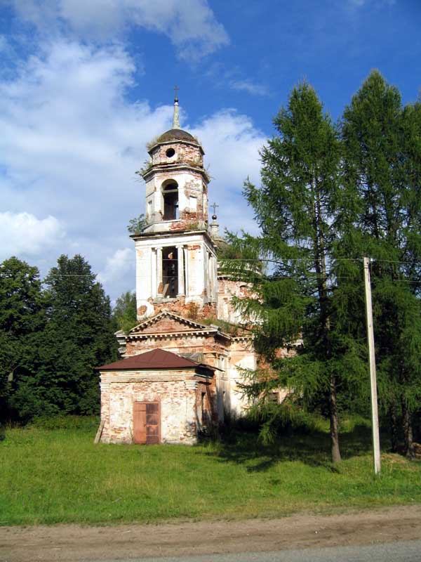 Церковь Спаса Нерукотворного Образа, Братково (Старицкий район, Тверская область). фасады