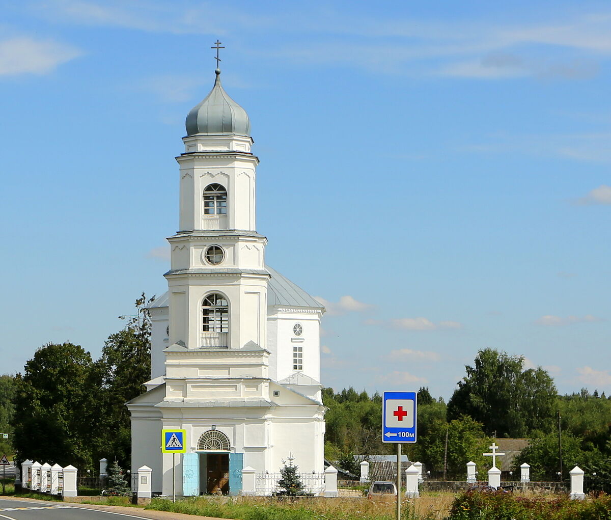 Церковь Казанской иконы Божией Матери, Рашкино (Торжокский район и г. Торжок, Тверская область). фасады