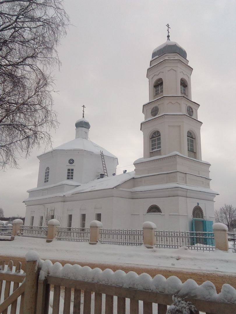 Церковь Казанской иконы Божией Матери, Рашкино (Торжокский район и г. Торжок, Тверская область). фасады