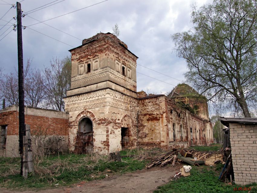 Церковь Благовещения Пресвятой Богородицы, Большой Борок (Кувшиновский район, Тверская область). фасады