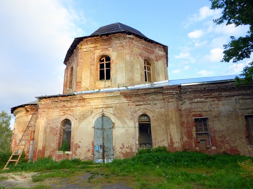 Церковь Благовещения Пресвятой Богородицы, Большой Борок (Кувшиновский район, Тверская область). архитектурные детали