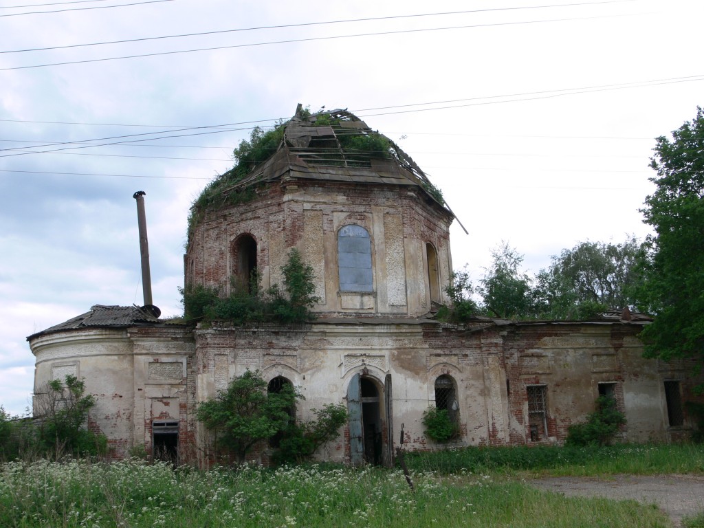 Церковь Благовещения Пресвятой Богородицы, Большой Борок (Кувшиновский район, Тверская область). фасады
