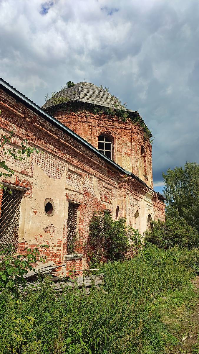 фасады. Церковь Благовещения Пресвятой Богородицы, Большой Борок (Кувшиновский район, Тверская область)