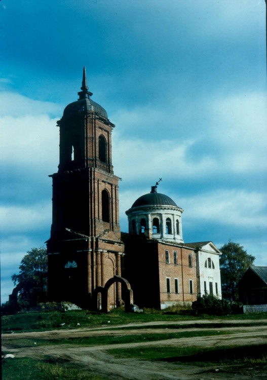 Сукромля. Церковь Спаса Преображения. фасады, 1994