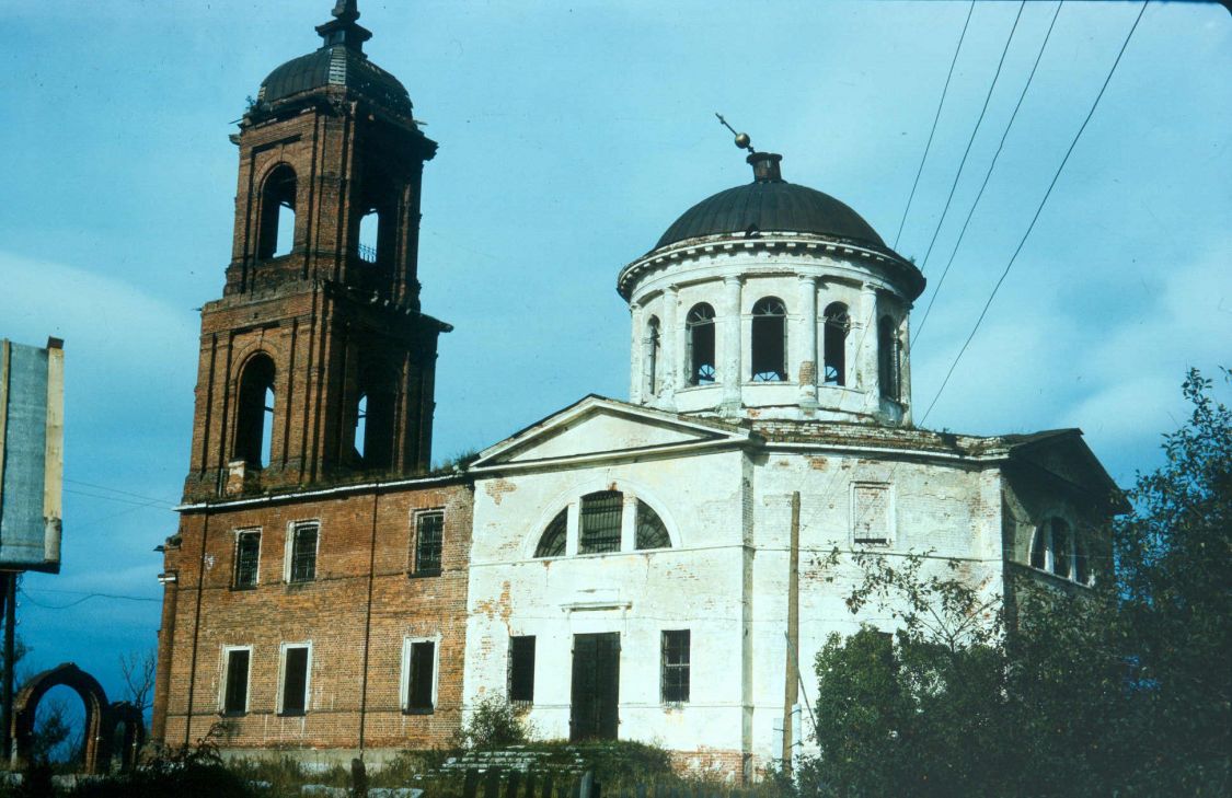 Церковь Спаса Преображения, Сукромля (Торжокский район и г. Торжок, Тверская область). фасады, 1994