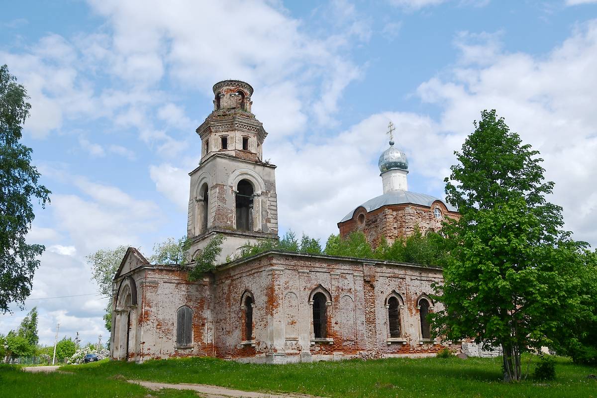фасады. Церковь Рождества Пресвятой Богородицы, Страшевичи (Торжокский район и г. Торжок, Тверская область)