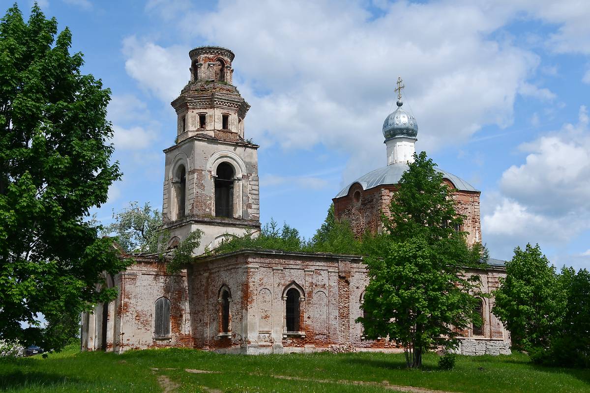 фасады. Церковь Рождества Пресвятой Богородицы, Страшевичи (Торжокский район и г. Торжок, Тверская область)
