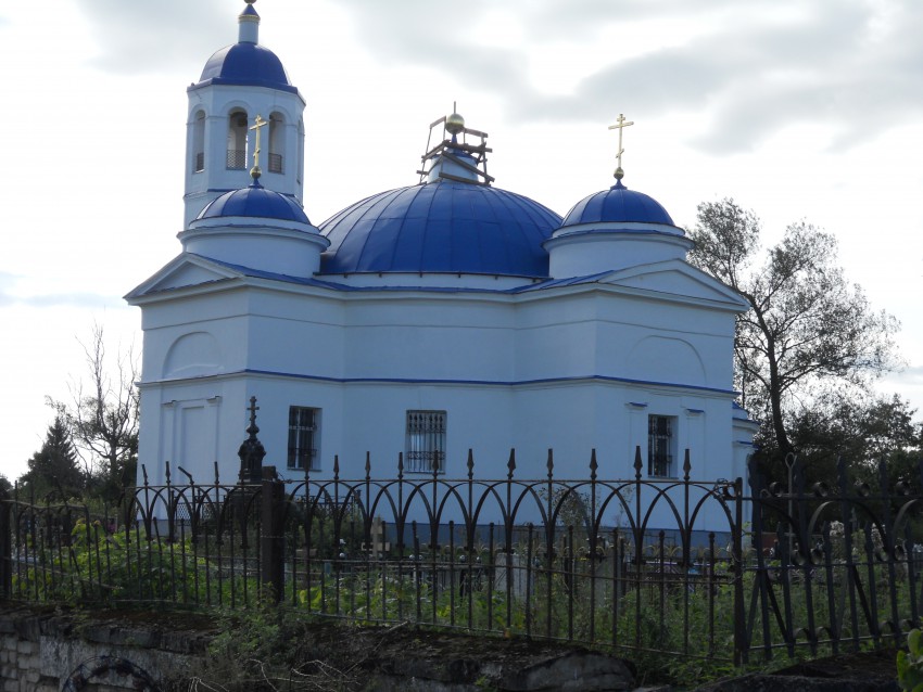 Упирвичи. Церковь Рождества Пресвятой Богородицы. фасады