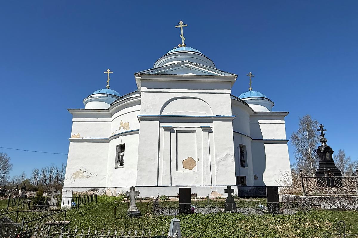 фасады. Церковь Рождества Пресвятой Богородицы, Упирвичи (Торжокский район и г. Торжок, Тверская область)