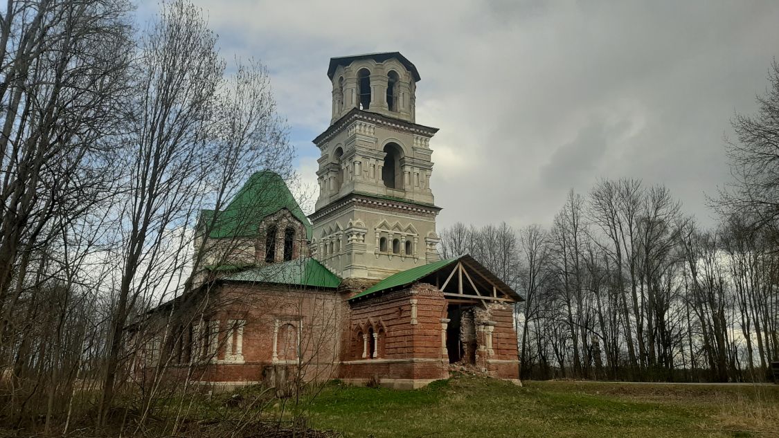 Глухово (Высоковское сельское поселение). Церковь Димитрия Ростовского. фасады