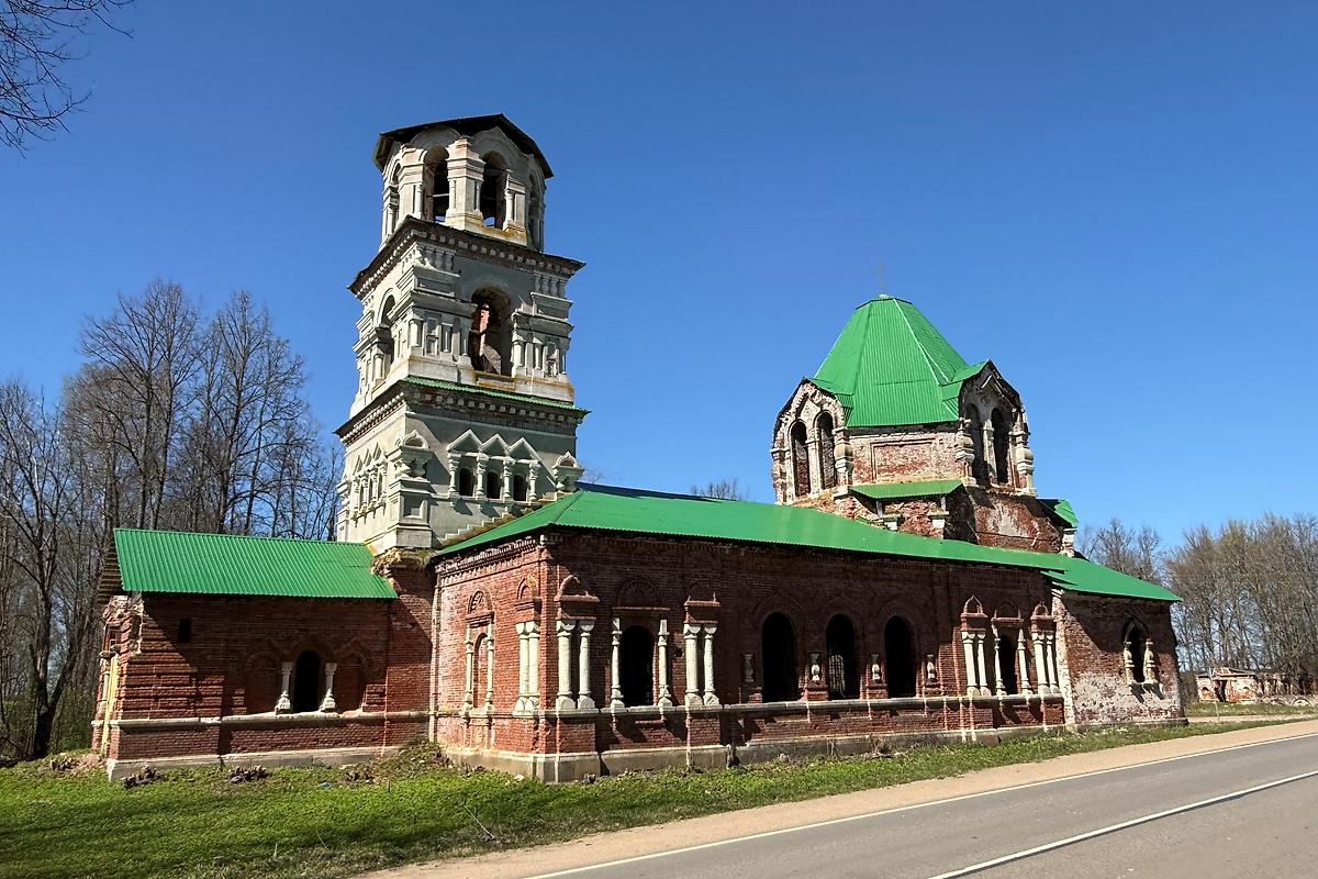 фасады. Церковь Димитрия Ростовского, Глухово (Высоковское сельское поселение) (Торжокский район и г. Торжок, Тверская область)