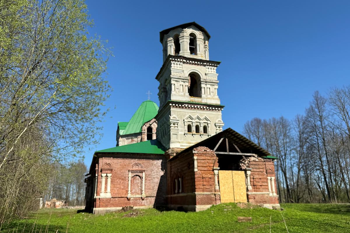 фасады. Церковь Димитрия Ростовского, Глухово (Высоковское сельское поселение) (Торжокский район и г. Торжок, Тверская область)