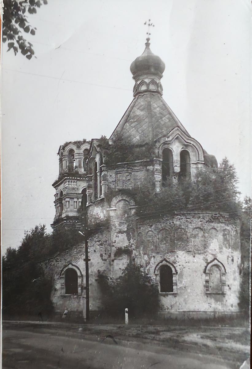 архивная фотография. Церковь Димитрия Ростовского, Глухово (Высоковское сельское поселение) (Торжокский район и г. Торжок, Тверская область)