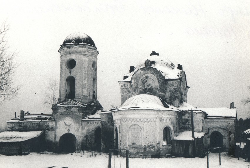 Белый Омут. Церковь Николая Чудотворца. фасады
