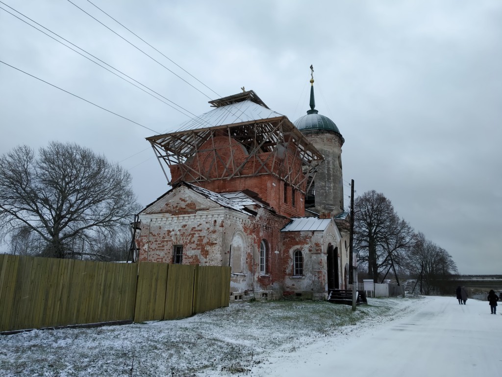 Белый Омут. Церковь Николая Чудотворца. фасады