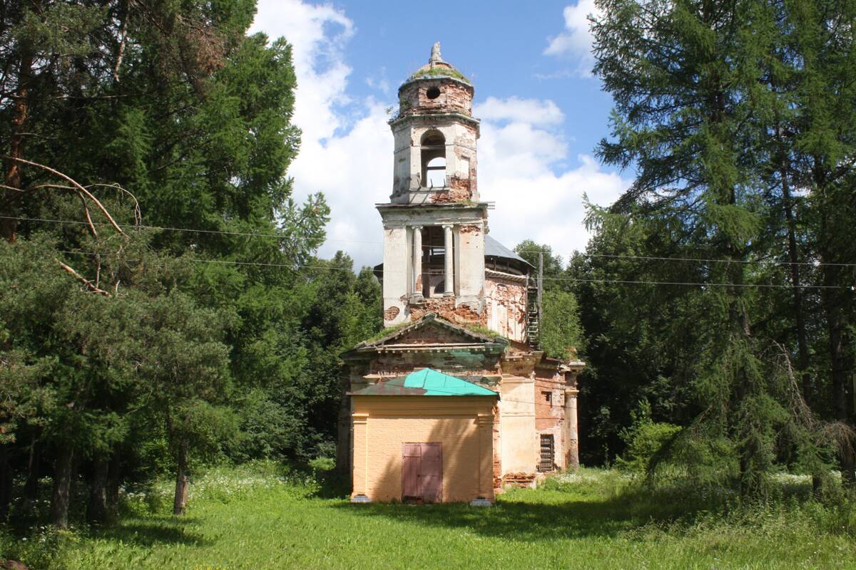 Церковь Спаса Нерукотворного Образа, Братково (Старицкий район, Тверская область). фасады