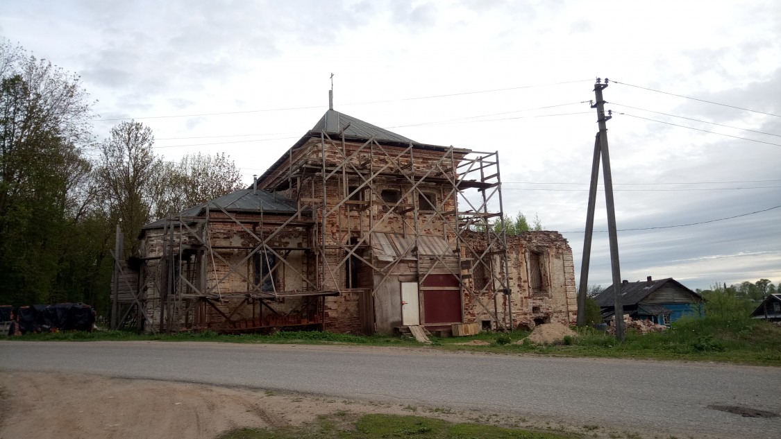 Афимьино. Церковь Успения Пресвятой Богородицы. фасады