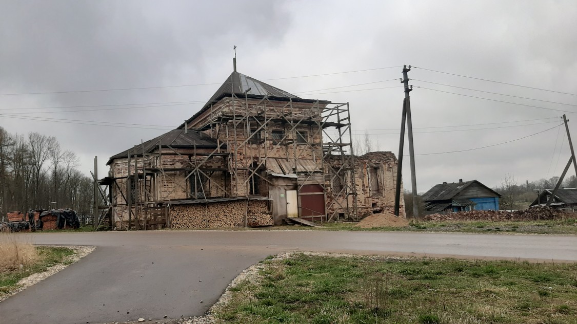 Афимьино. Церковь Успения Пресвятой Богородицы. фасады